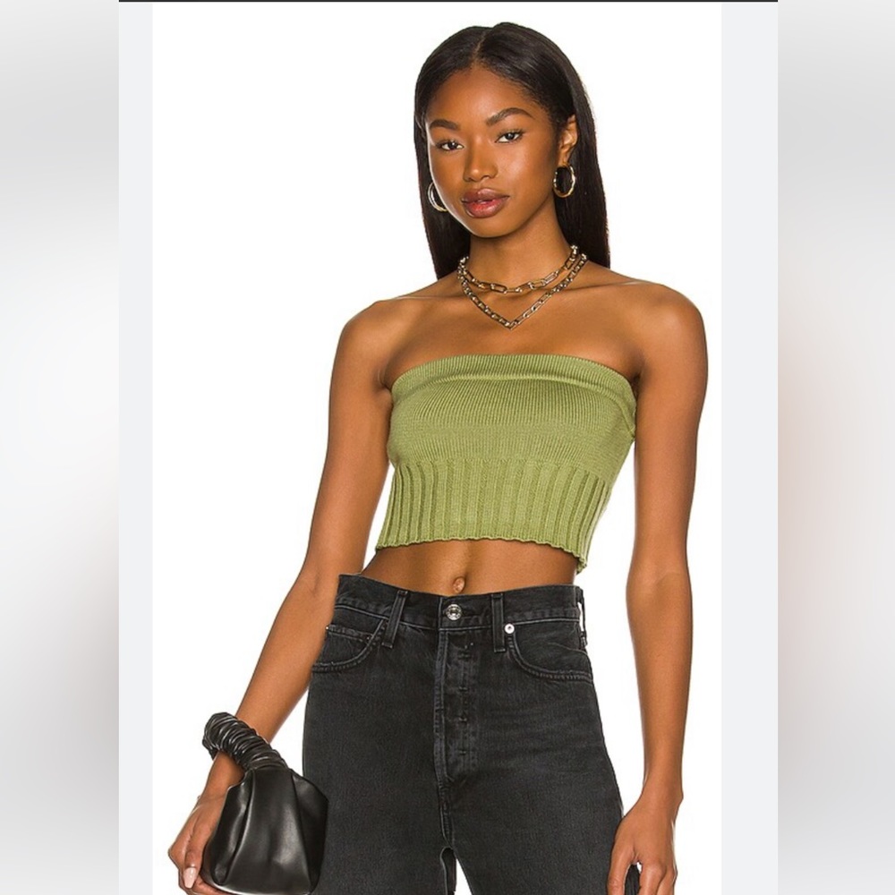 h:ours Loren Knit Tube Top